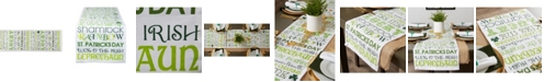 Design Imports St Patrick's Day Print Table Runner